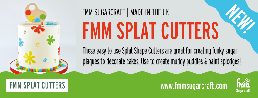 FMM Sugarcraft Atrist Splat Cake
