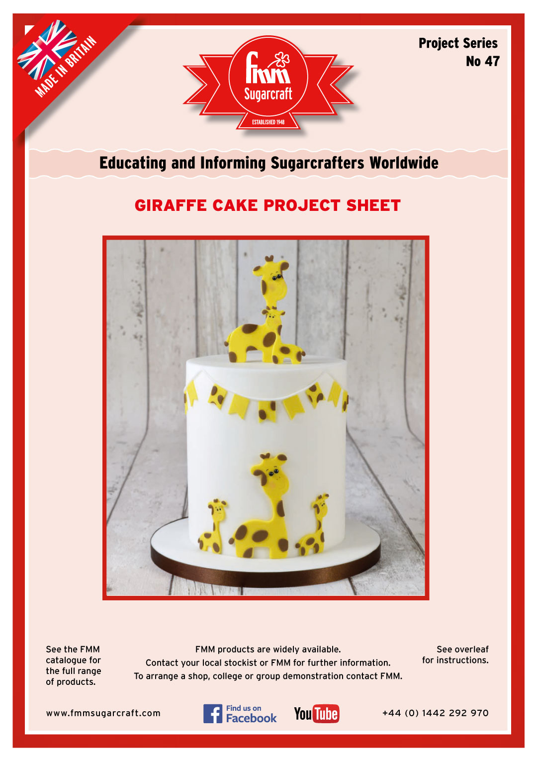 How to make a Giraffe Cake